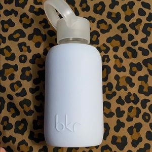 My BKR water bottle (glass)- little to no use.